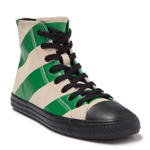 Calvin Klein High Top Suede Stripe Sneaker